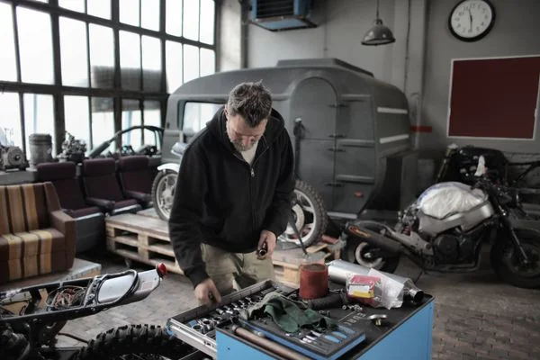 Taller de reparación de motocicletas en Memphis
